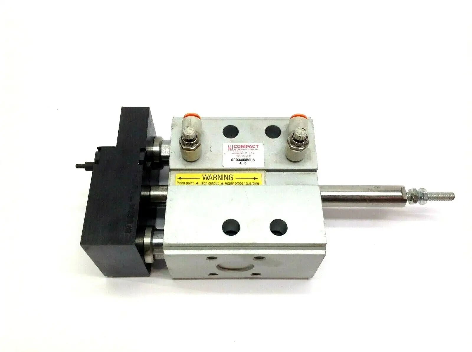 Used COMPACT PNEUMATIC CYLINDER Pneumatic Cylinders | Maverick Industrial Sales #1109295