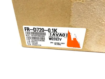 New | in-Stock Mitsubishi Electric Compact Variable Speed/Frequency Drive 3Ph AC200-240V Variable Speed Drives Michigan US | Maverick Industrial Sales #1456788