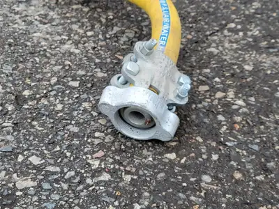 1" x 55 FT 400 PSI Yellow Air/Water Hose