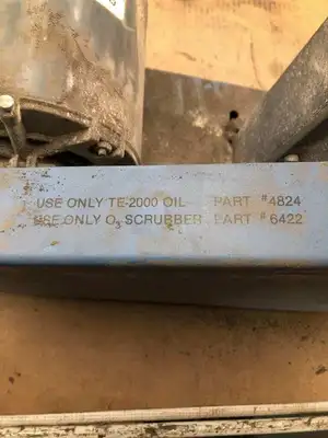 Welch DuoSeal 1399Z-09 Belt-Driven Vacuum Pump 1/3HP 1725RPM 115V 1PH