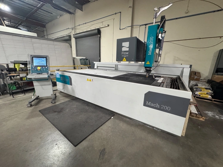 Used 2021 FLOW MACH 200 4020-X5 Waterjet Cutters California US | Wheeler Machinery Sales #924420