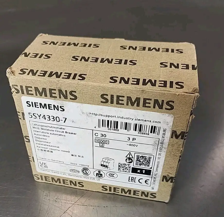 Siemens 5SY4330-7 Circuit Breaker Loc4D3