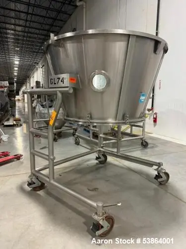 Used GLATT WSG 500 TC Fluid Bed Dryers Illinois US | Aaron Equipment #84174