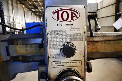 USED TOA MACHINE TOOL WORKS LTD TRD 100F