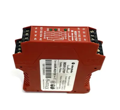 USED ALLEN-BRADLEY SER. C GUARDMASTER MSR127RP SAFETY RELAY