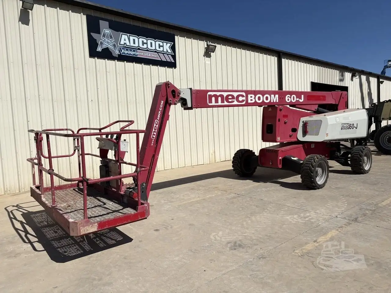 Used 2016 MEC 60J Telescopic Boom Lifts Texas US | Adcock Equipment USA #1519573