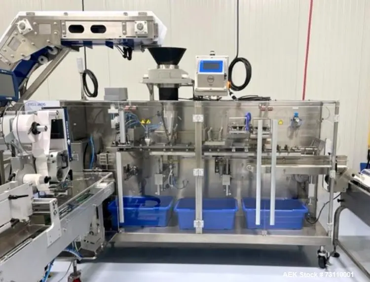 Used WEIGHPACK SYSTEMS SWIFTY 3600 Form & Fill Horizontal - Pre Made Bags Illinois US | Aaron Equipment #86702