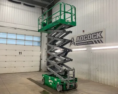Used 2016 GENIE GS-4047 ELECTRIC SCISSOR LIFT Scissor Lifters Alberta CA | Adcock Equipment #1418028