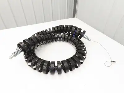 Kabelschlepp R085 10.175 Energy Chain Cable Carrier Round POM 85mm OD 74" Length