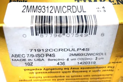 NEW TIMKEN 2MM9312WICRDUL SUPER PRECISION BEARINGS