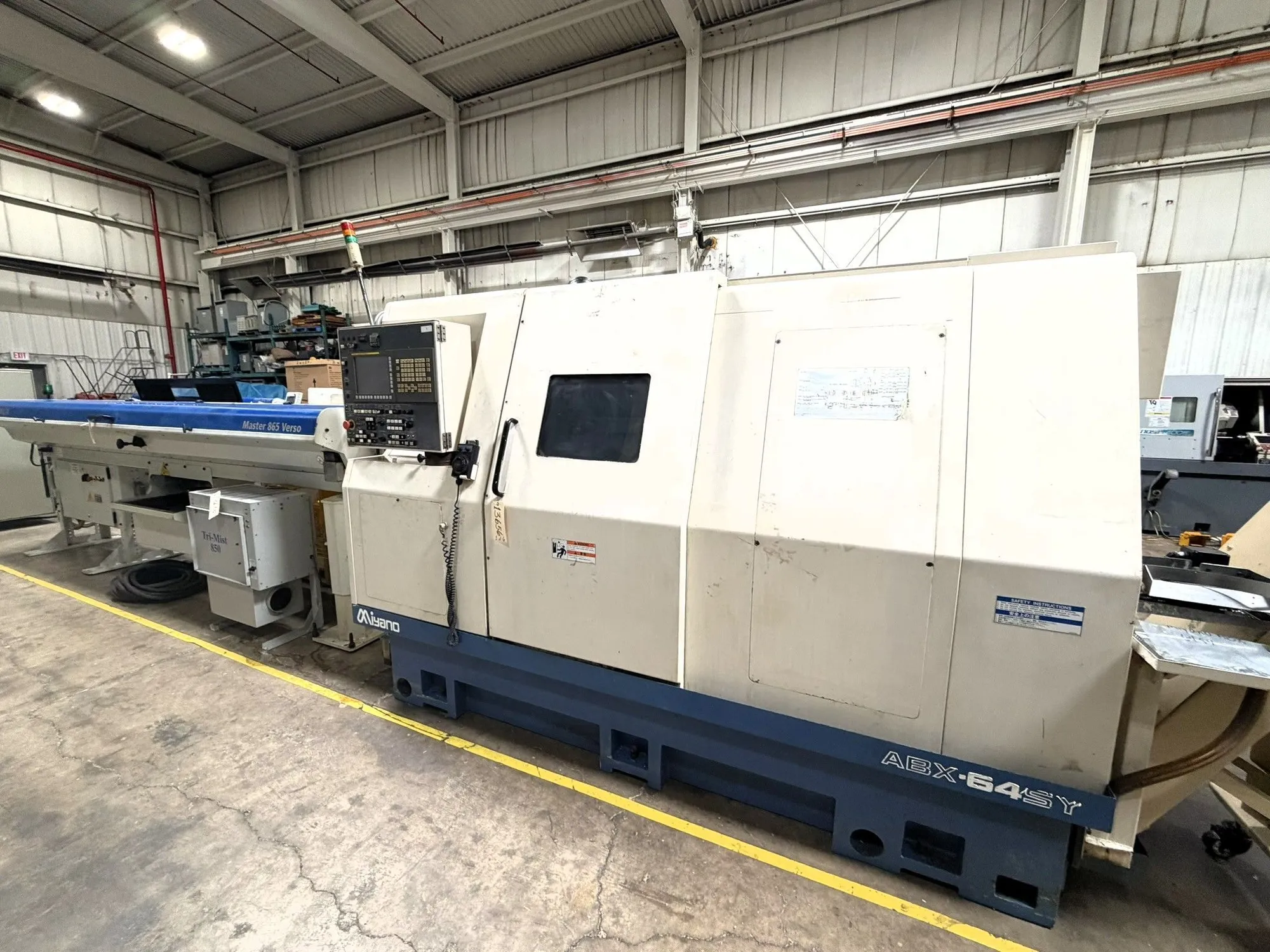 MIYANO ABX-64SY MULTI AXIS CNC TURNING CENTER NEW 2011