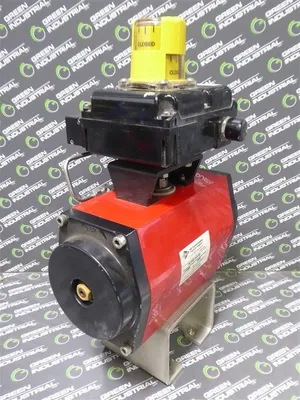 KF Contromatics PA 2900 DLS M5 Pneumatic Valve Actuator with Positioner Used
