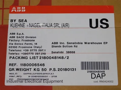 ABB SACE E2.2V-A Circuit Breaker 1200 A 635V SACE Ekip Touch LSI 1200A New