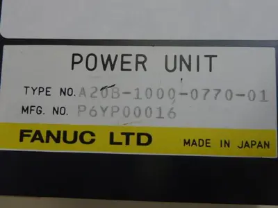USED FANUC A20B-1000-0770-01