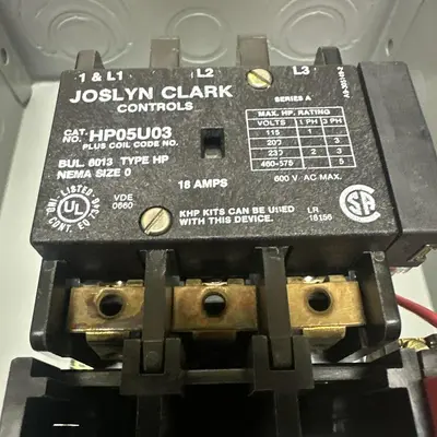 New | in-Stock JOSLYN CLARK HPO5U03 Starters | Surplus Asset Holdings #1205250