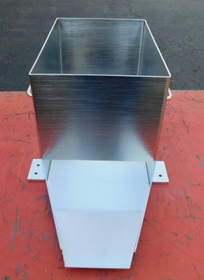USED SANITARY BULK HOPPER .9 CU FT
