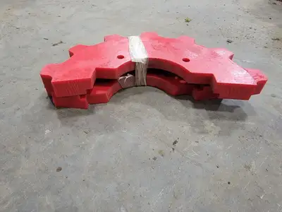 Split Mill Chain Sprocket - 13 Teeth Plastic