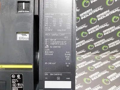 USED SQUARE D PLF34120U33AABSKMA