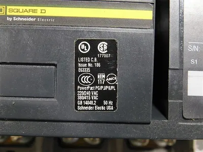 USED SQUARE D PLF34120U33AABSKMA