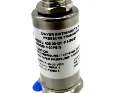 NEW DWYER 626-09-GH-P1-E6-S1 PRESSURE TRANSMITTER 626 S56229603 62609GHP1E6S1
