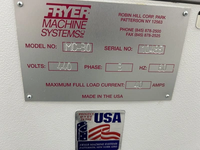 Used 2015 FRYER MC-30 Vertical Machining Centers Illinois US | Legacy CNC Machinery, LLC #870074
