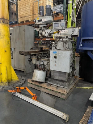Lagun Deluxe-3L Milling Machine 11"x58" Table; W/ Acu-Rite Control; W/ Safety Guard (Parts only