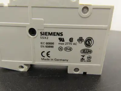 Siemens 5SX21 B10 Single-Pole 10A Miniature Circuit Breaker Lot of 15