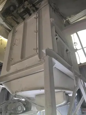 Dust Collector, Baghouse, 110 SF, Pulse type #S741174