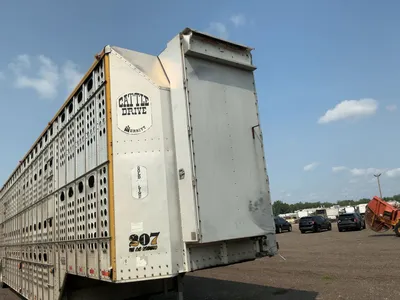 Used 2007 MERRITT 53' ALUMINUM LIVESTOCK Agricultural Trailers Michigan US | Miedema Asset Management Group #1328961