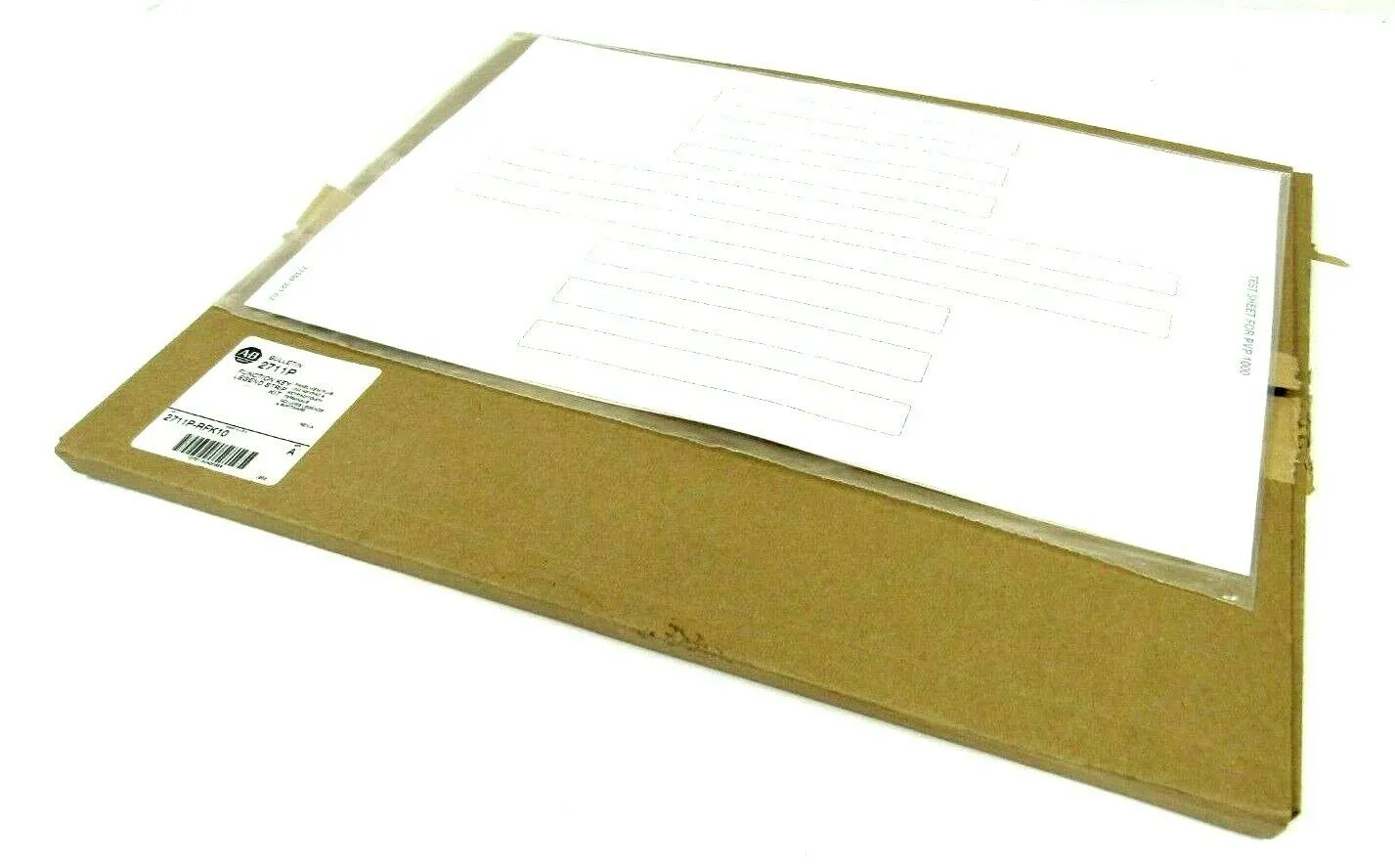NEW ALLEN BRADLEY 2711P-RFK10 FUNCTION KEY LEGEND STRIP SER A 2711PRFK10