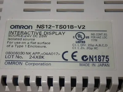 USED OMRON NS12TS01BV2