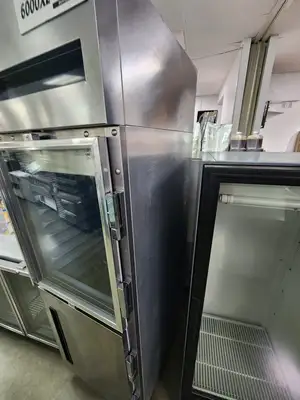 Used Delfield Used Delfield 6025XL One Section Reach In Refrigerator, (2) Right Hinge Solid Door Refrigerators Illinois US | Falcon Restaurant Supply #1376714