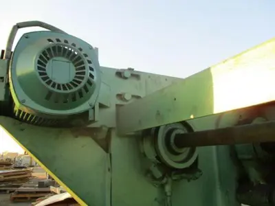 60 Ton, HJO, hydraulic press brake, 10' overall, motorized ram