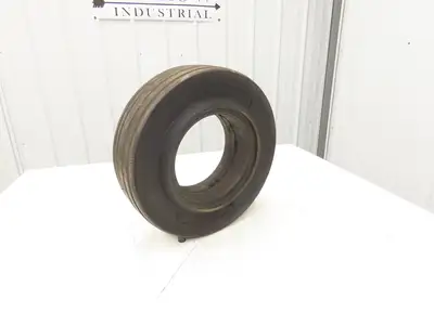 Millenium 4.00X8 Forklift Tire Resilient Solid Solver Black