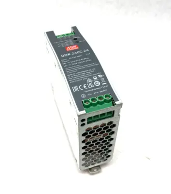 USED MEAN WELL DC-DC CONVERTER, DIN RAIL MOUNT