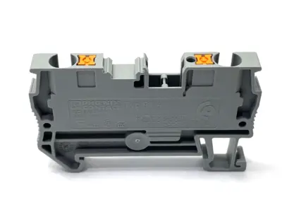 USED PHOENIX CONTACT FEED-THROUGH TERMINAL BLOCK 3211757 LOT OF 6