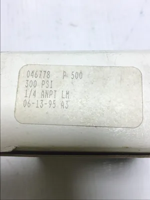 Ametek USG 046778 Pressure Gauge 1/4″ SNPT LM 300 PSI