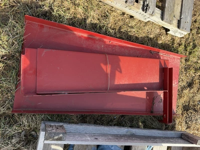 (1) 19" wide x 48" long extension panel with assorted frame components.