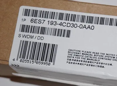 4 NEW FACTORY SEALED SIEMENS 6ES7-193-4CD30-0AA0 TERMINAL ASSEMBLIES