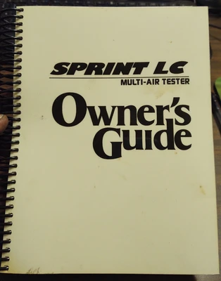 Uson Sprint LC  Multi-Air Leak Tester 0-6 PSIG With Enclosure and Manual TESTED