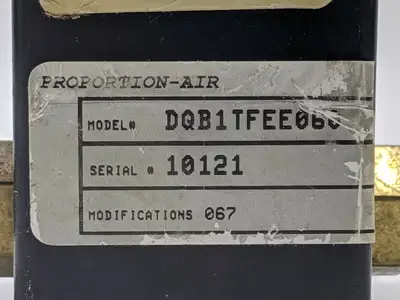 DQB1TFEE060 | Proportion Air  Pneumatic Control Valve - Used