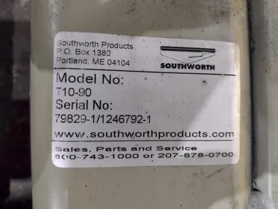 USED SOUTHWORTH T10-90