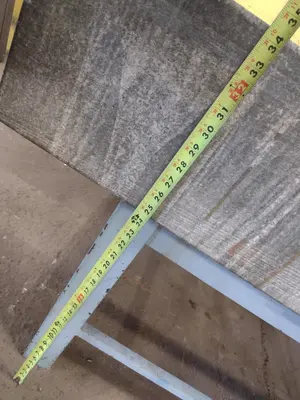 8' X 4' X 10" CHALLENGE PRECISION LAYOUT INSPECTION GRANITE TABLE: STOCK #23788
