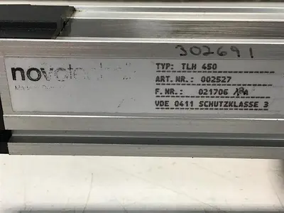 USED NOVOTECHNIK TLH450