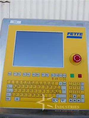 Used 2001 FETTE 3200 Automation Control (HMI) California US | Star Industries #1256244
