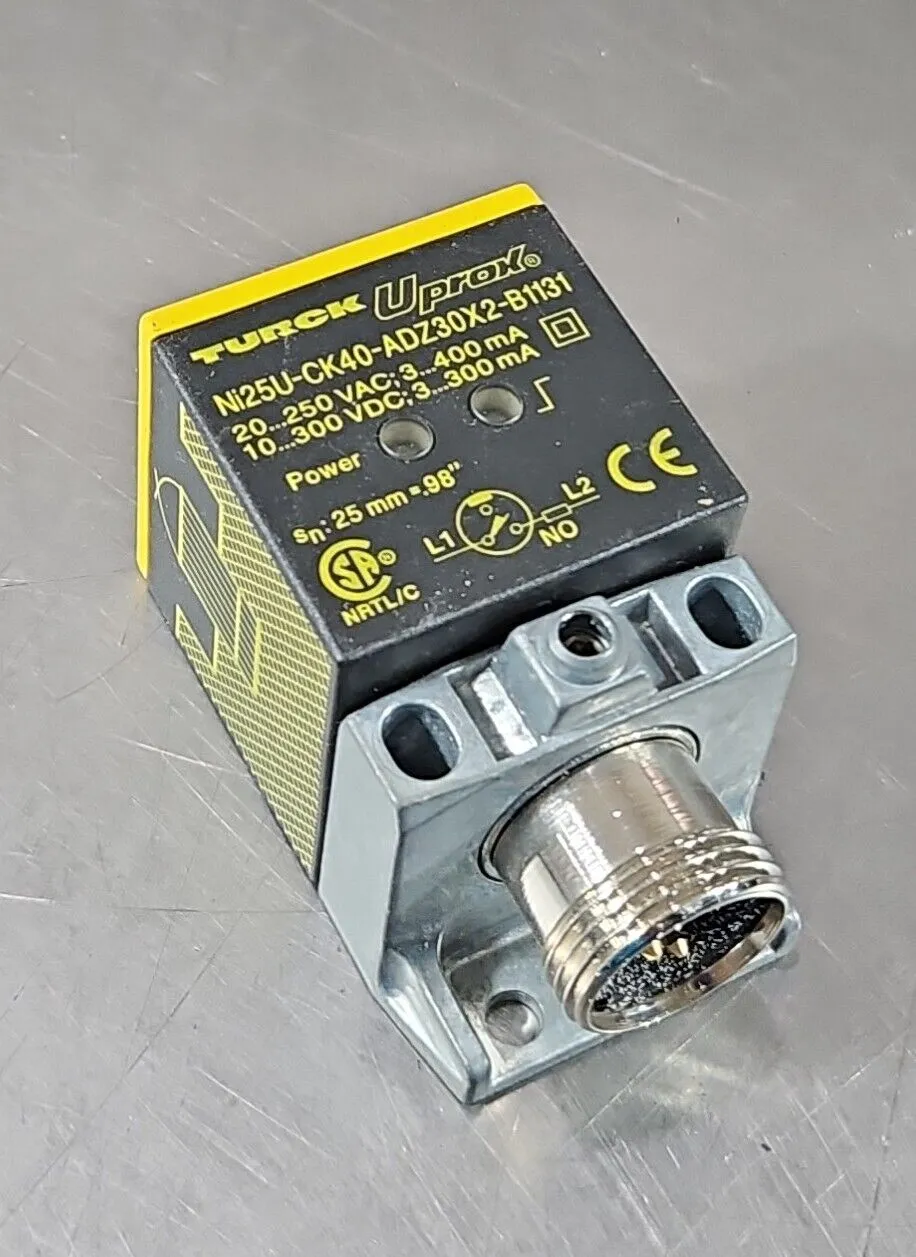 TURCK NI25U-CK40-ADZ30X2-B1131 INDUCTIVE SENSOR. Loc5E-16
