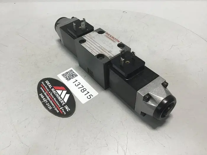 Used REXROTH 4WE6J51/AG24NZ4 Valves/Fittings Michigan US | Ideal Machinery #701615