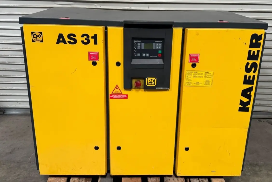 Used Kaeser AS31 Rotary Screw & Sliding Vane Air Compressors California US | Amiron Machinery #1269352