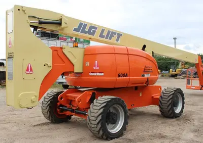 JLG 800 A, 4WDTelescopic Articulating Boom Lift