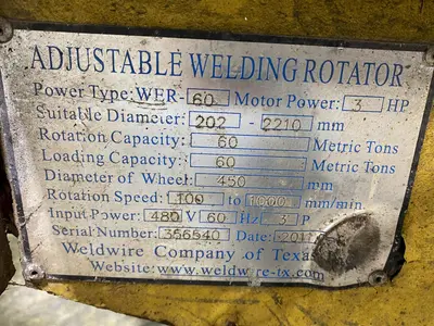 USED WELDWIRE WER-60